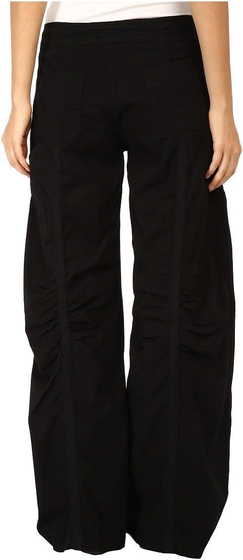 image:imageXCVI Womens Willow Wide Leg Stretch Poplin PantsBlack