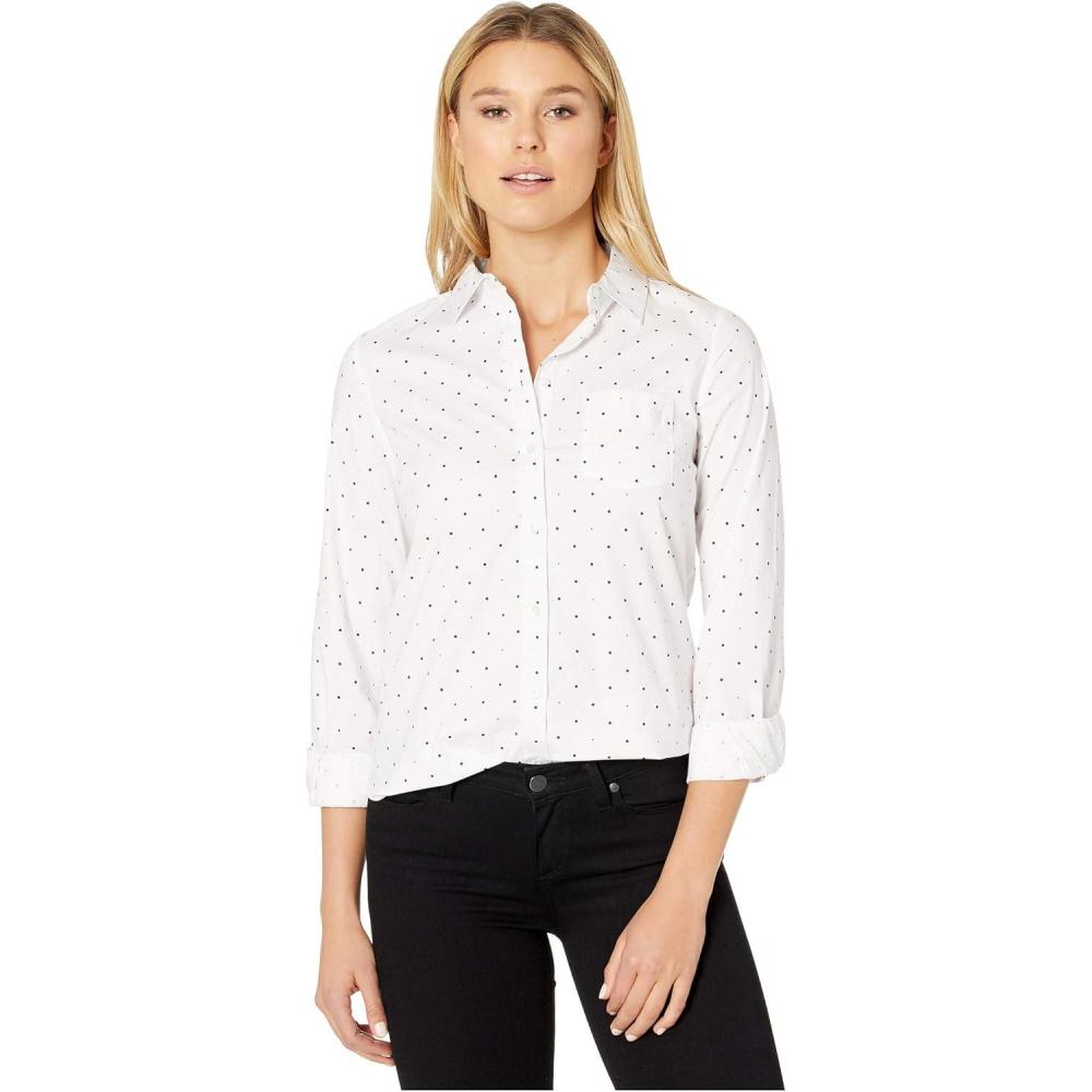 image:imageDOT POPLIN LONG SLEEVE SHIRTOptic White 4973