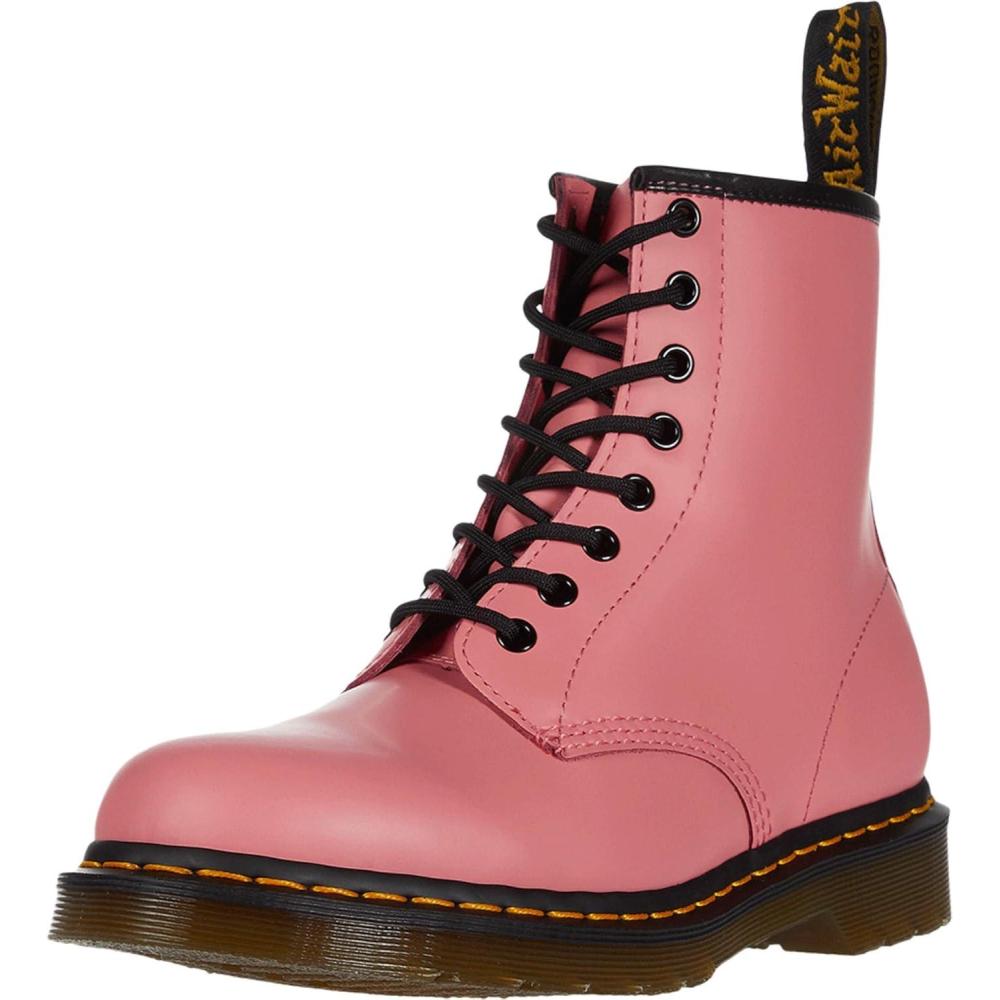 image:imageDr Martens Womens Maple Zip Steel Toe Light Industry BootsAcid Pink