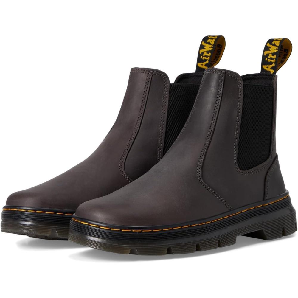 image:imageDr Martens Womens Maple Zip Steel Toe Light Industry BootsGunmetal