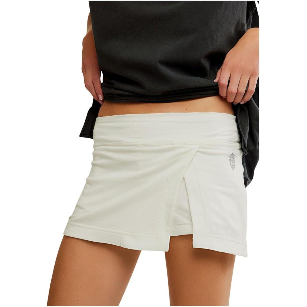 image:imageFree People Womens Hot Shot Mini SkortIvory