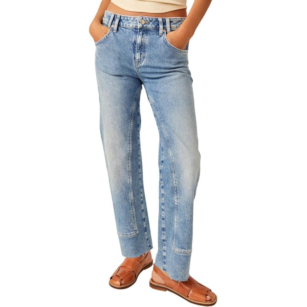 image:imageFree People Womens Risk Taker Straight LegMantra