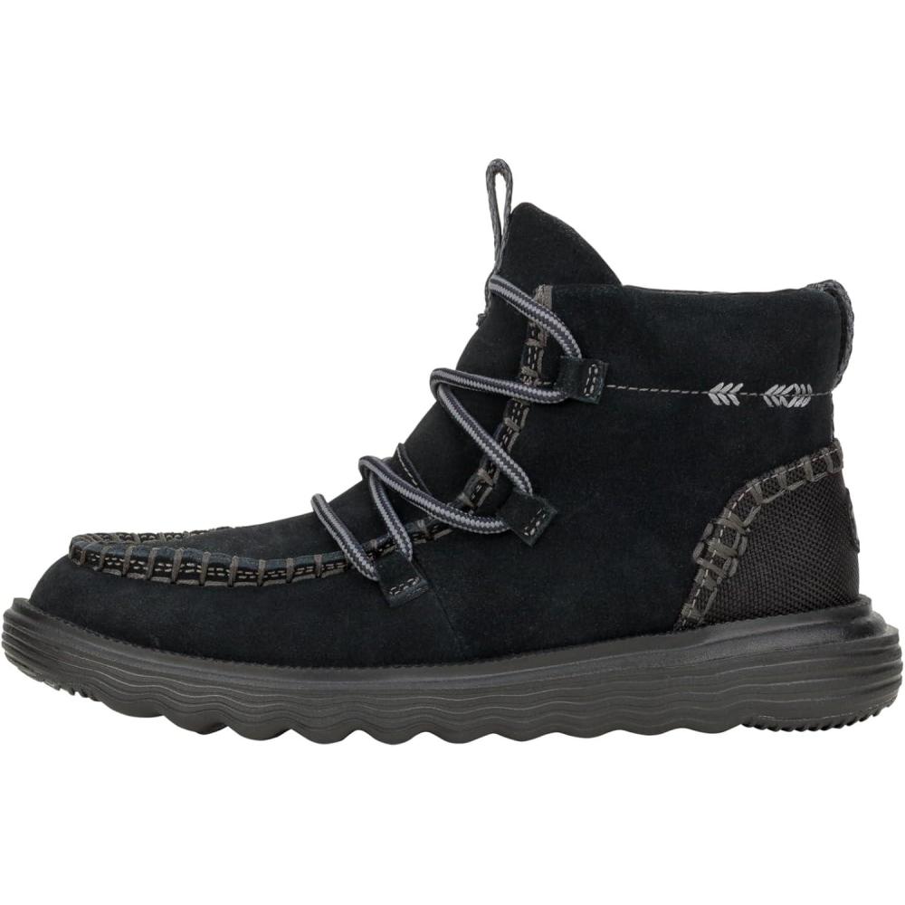 image:imageHey Dude womens Reyes SuedeBlackBlack