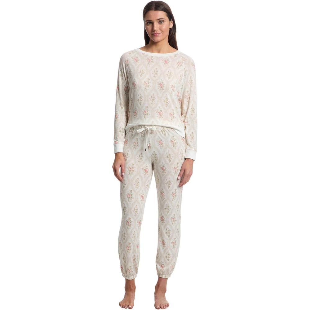 image:imageHoneydew Intimates womens Star Seeker Brushed Jersey Lounge SetOrnate Rose