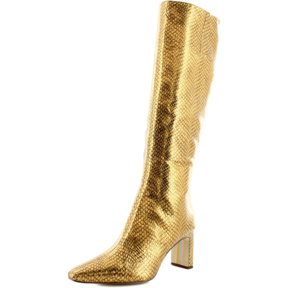 image:imageSam Edelman Womens Sylvia BootsMedallion Gold Snake
