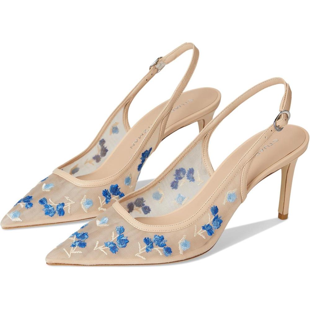 image:imageStuart Weitzman Womens Stuart Power Slingback 75Cielo MultiBarely Beige