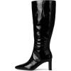 Sam Edelman Women’s Sylvia Boots(Black Patent Wide Calf)