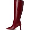 Sam Edelman Women’s Sylvia Boots(Cabernet Red Wide Calf)
