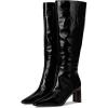 Sam Edelman Women’s Sylvia Boots(Black Patent Wide Calf)