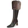 Sam Edelman Women’s Sylvia Boots(Chocolate Brown/Brown Multi Wide Calf)