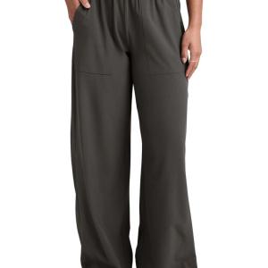 Beyond Yoga Women’s Easy Wide Leg 31″ Pant(Graphite)