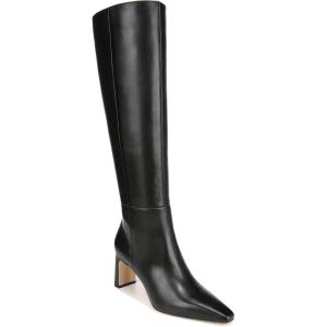Sam Edelman Women’s Sylvia Boots(Black Leather Extra Wide Calf)