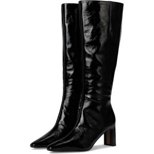 Sam Edelman Women’s Sylvia Boots(Black Patent Wide Calf)