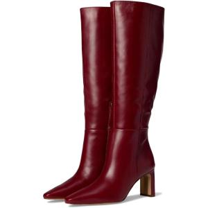Sam Edelman Women’s Sylvia Boots(Cabernet Red Wide Calf)