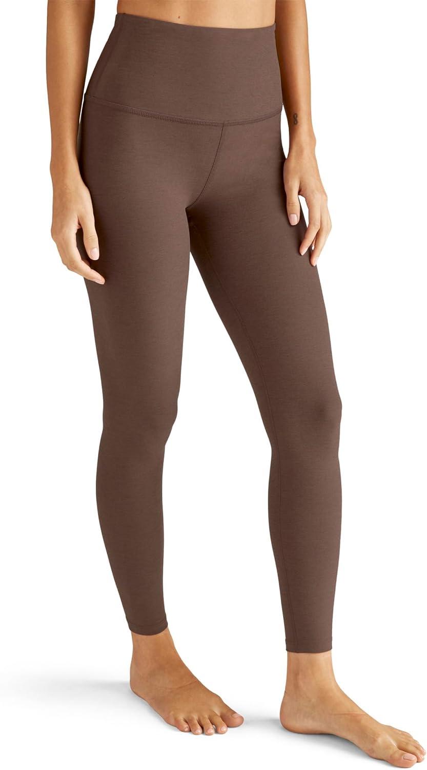 image:imageBeyond Yoga Womens Spacedye Caught in The Midi High Waisted LeggingTruffle Heather