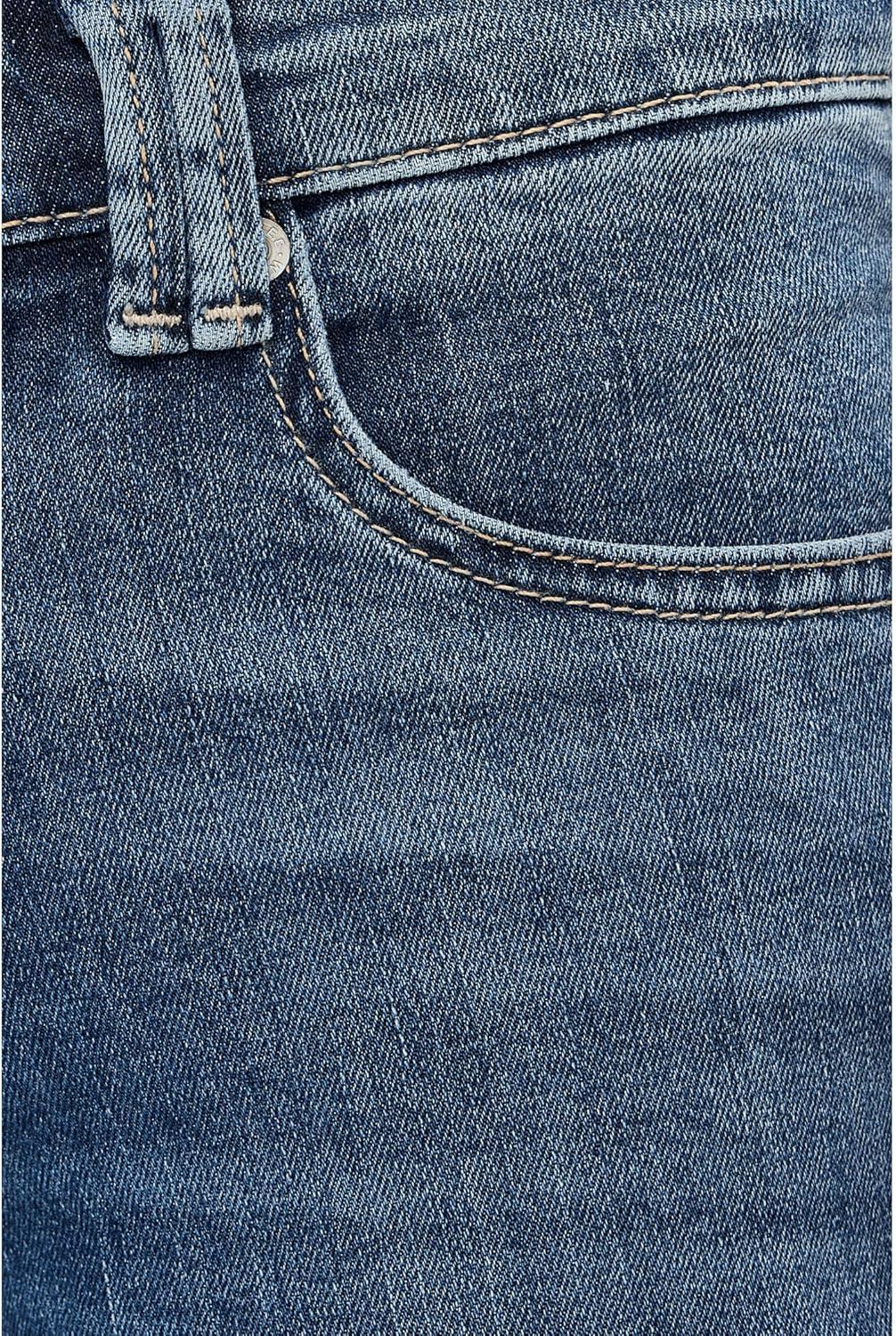 image:imageFree People Womens Oracle Low Rise Slim Straight JeansSkys the Limit