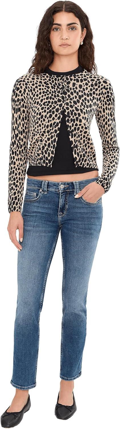 image:imageFree People Womens Oracle Low Rise Slim Straight JeansSkys the Limit