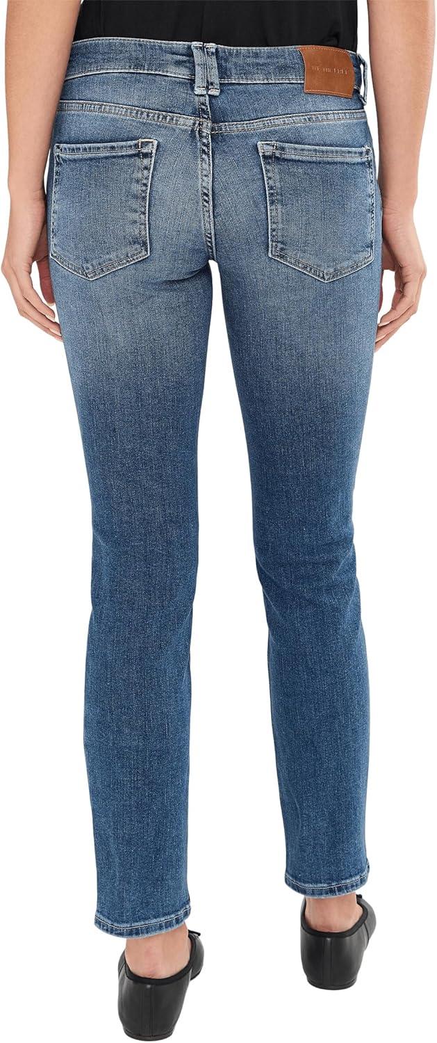 image:imageFree People Womens Oracle Low Rise Slim Straight JeansSkys the Limit
