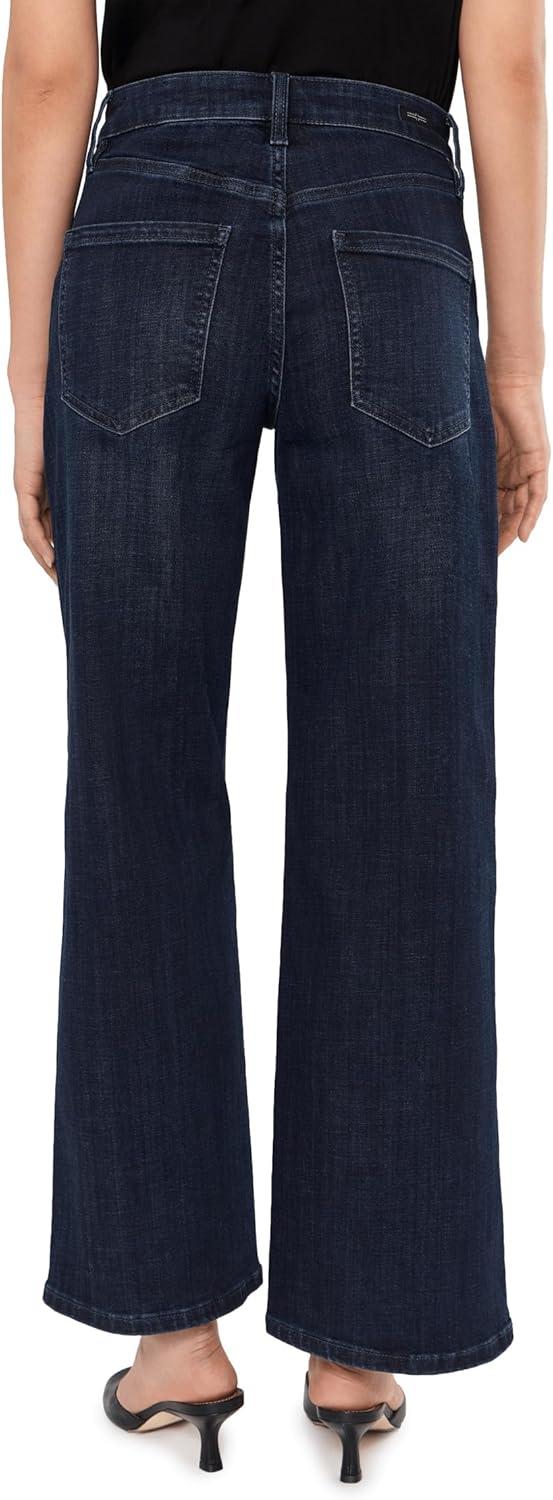 image:imageLiverpool Womens Stride MidRise Wide Leg JeansPark City