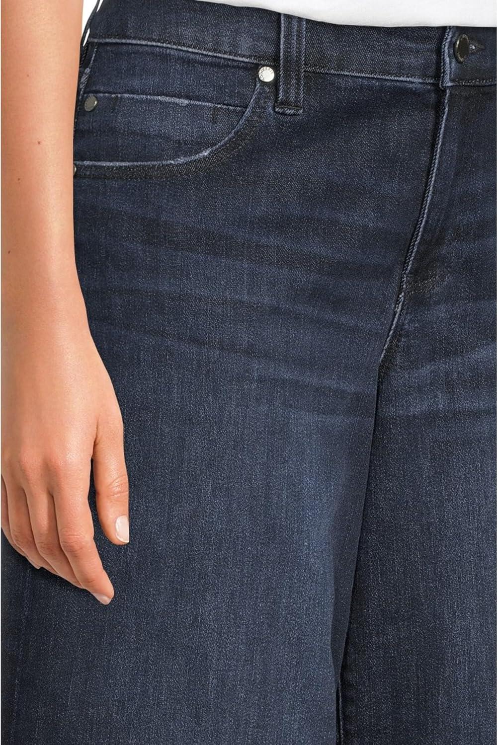 image:imageLiverpool Womens Stride MidRise Wide Leg JeansUpland