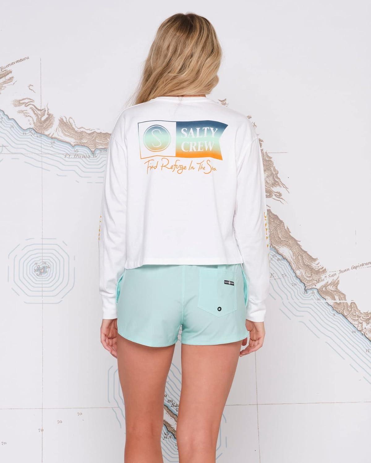 image:imageSalty Crew Womens Beacons ShortsSea Foam