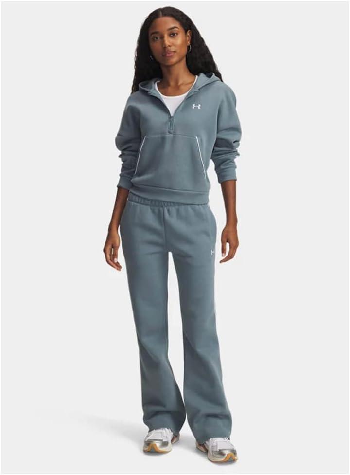 image:imageUnder Armour Womens Rival Fleece Piped PantsJasper BlueWhite