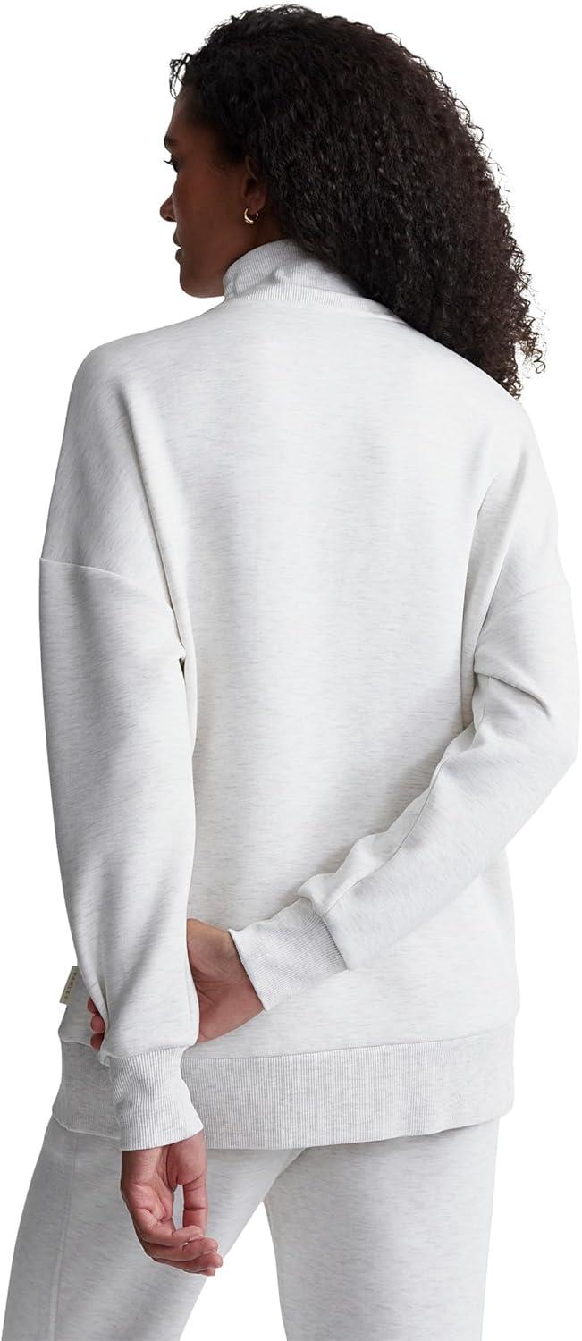 image:imageVarley womens Masie Longline SweatIvory Marl