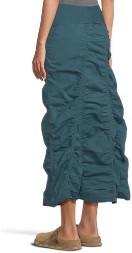 image:imageXCVI Womens Gored Peasant SkirtAbyss