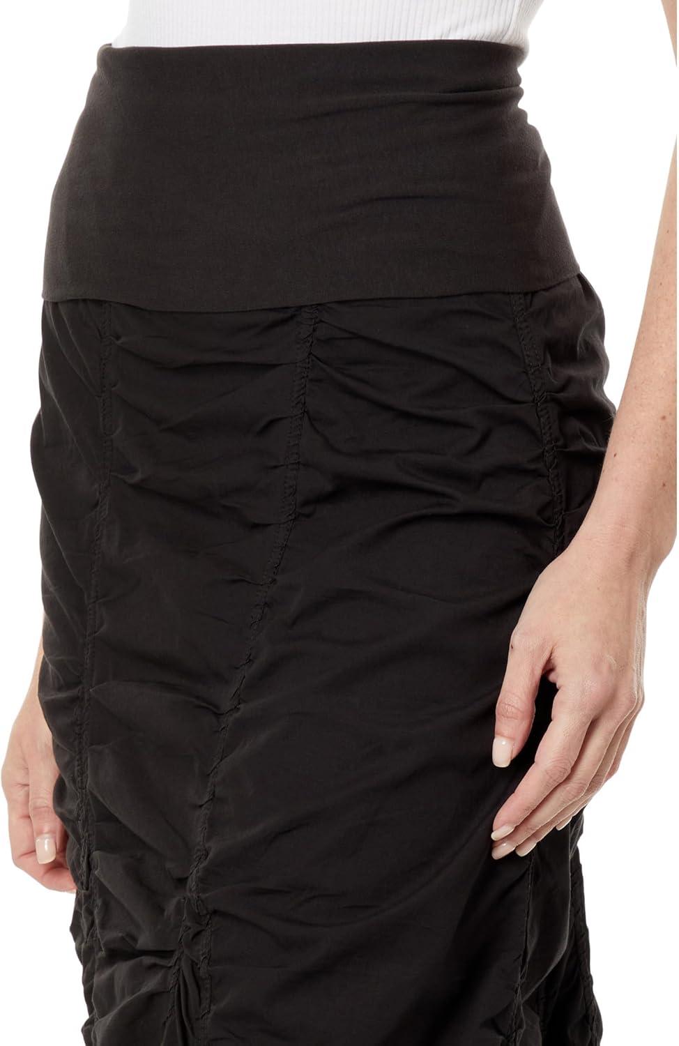 image:imageXCVI Womens Gored Peasant SkirtBlack