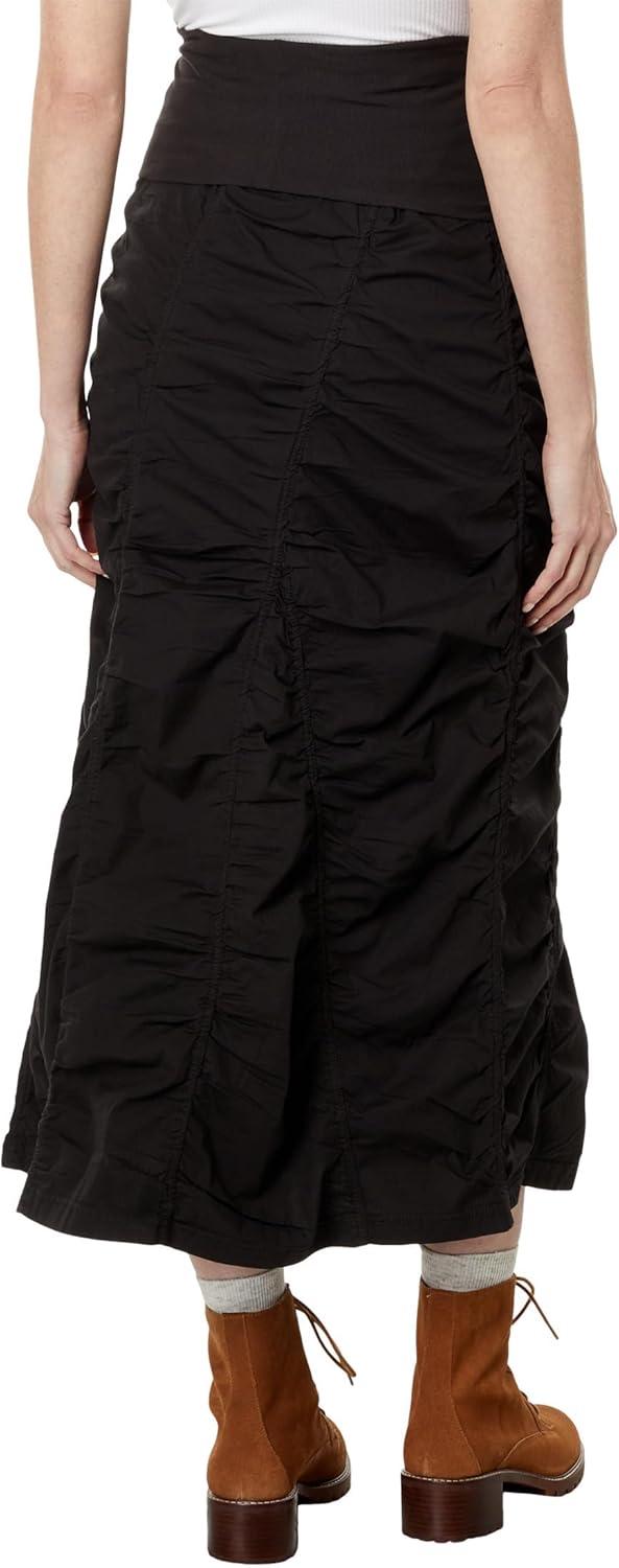 image:imageXCVI Womens Gored Peasant SkirtBlack