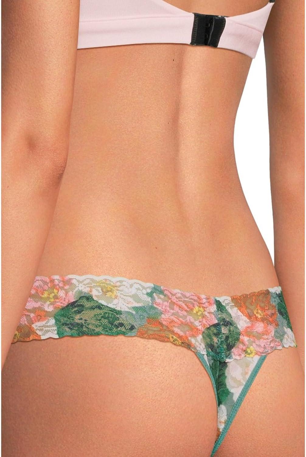 image:imagehanky panky womens Signature Lace Printed Low Rise ThongPaint Me Like