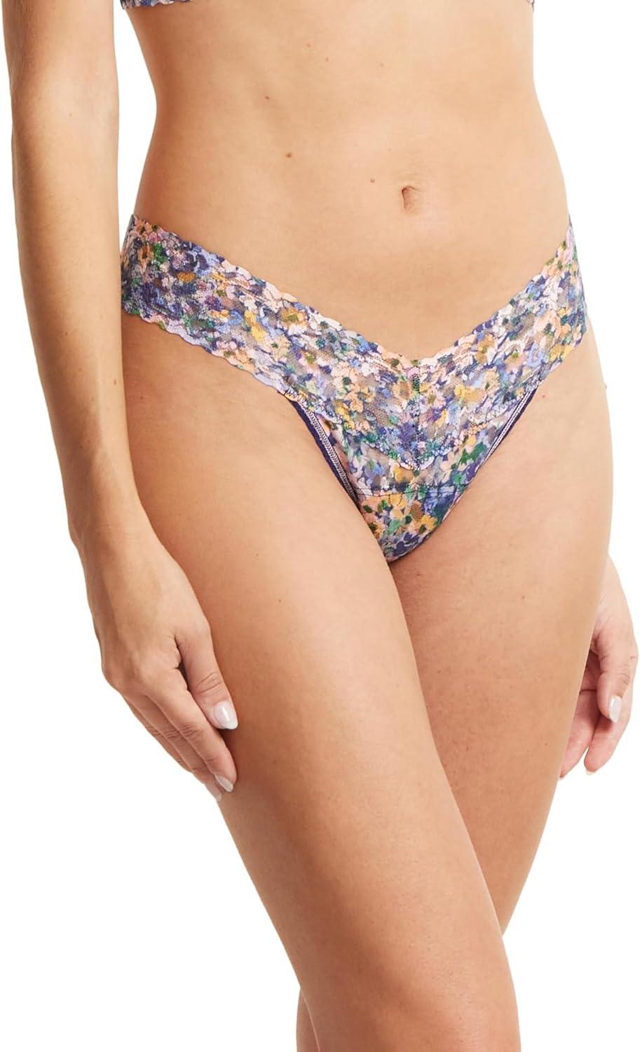 image:imagehanky panky womens Signature Lace Printed Low Rise ThongStaycation