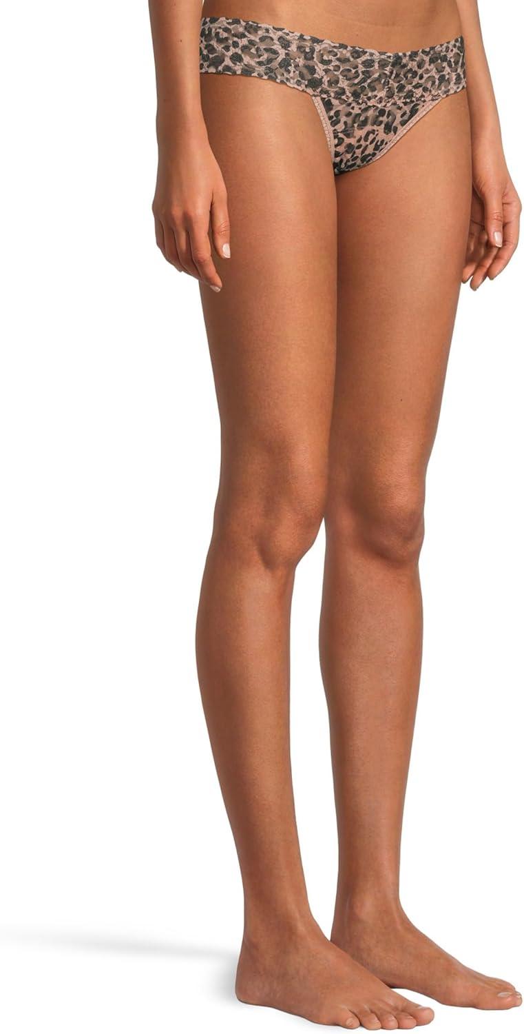 image:imagehanky panky womens Signature Lace Printed Low Rise ThongWalk on the Wild Side