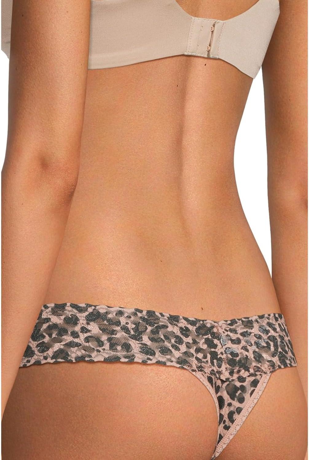 image:imagehanky panky womens Signature Lace Printed Low Rise ThongWalk on the Wild Side