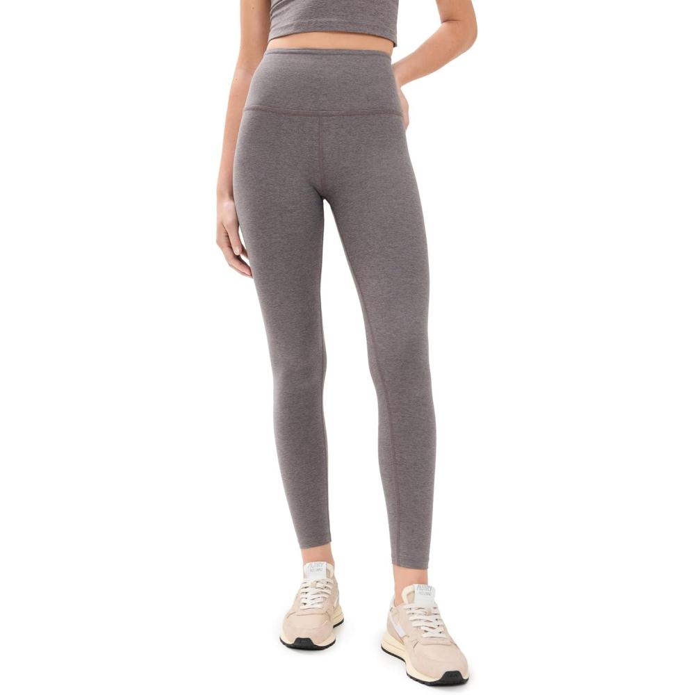 image:imageBeyond Yoga Womens Spacedye Caught in The Midi High Waisted LeggingSoft Umber Heather