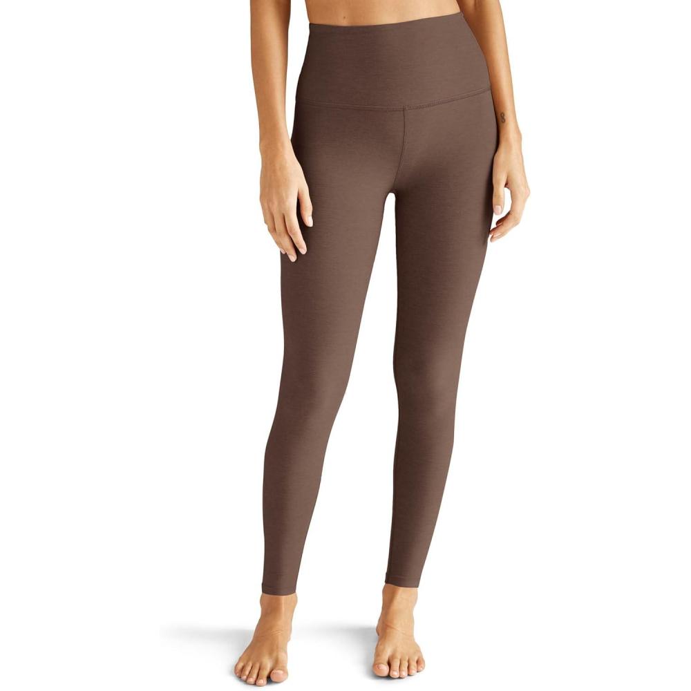 image:imageBeyond Yoga Womens Spacedye Caught in The Midi High Waisted LeggingTruffle Heather