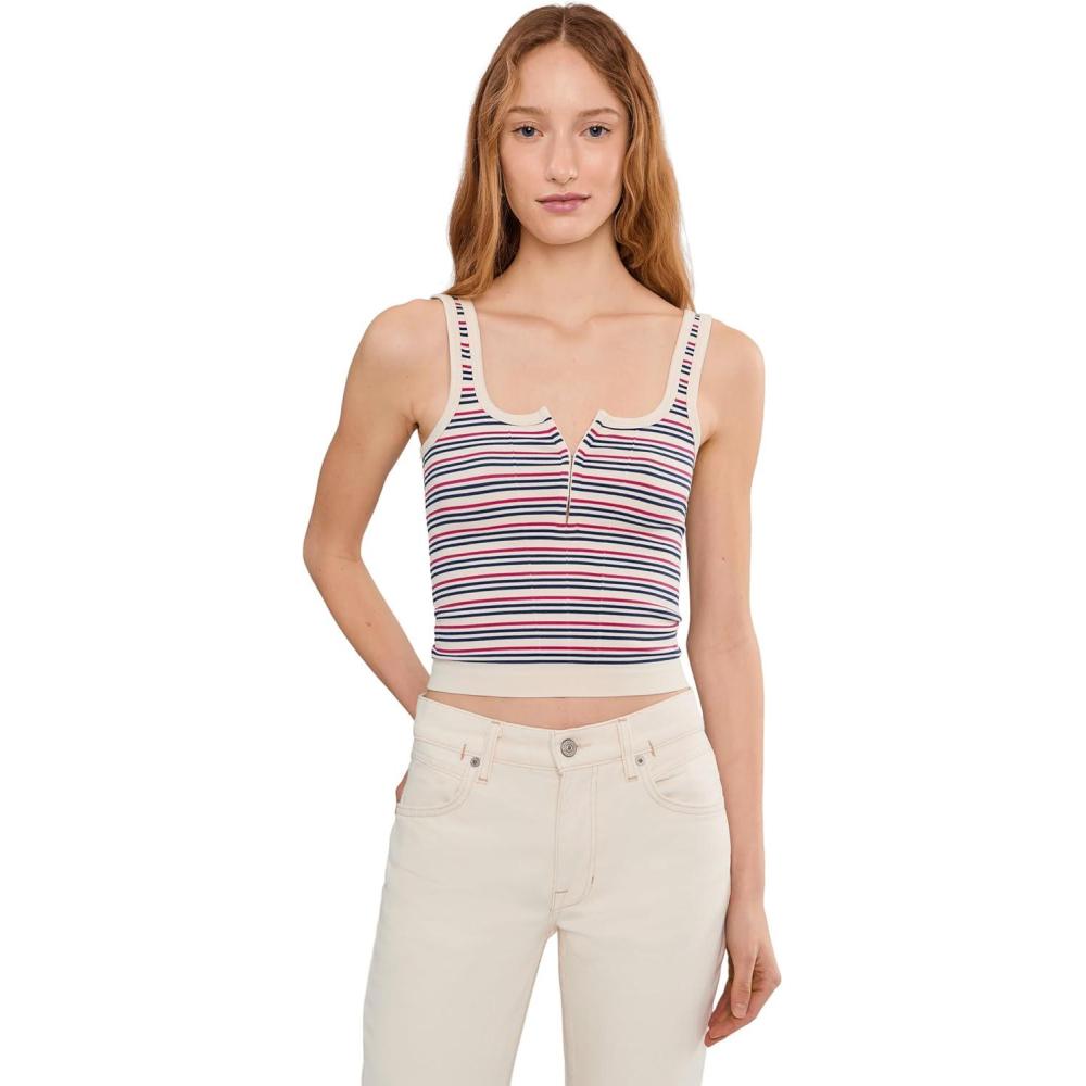 image:imageFree People womens Striped Simply Soft CamiPeri Combo