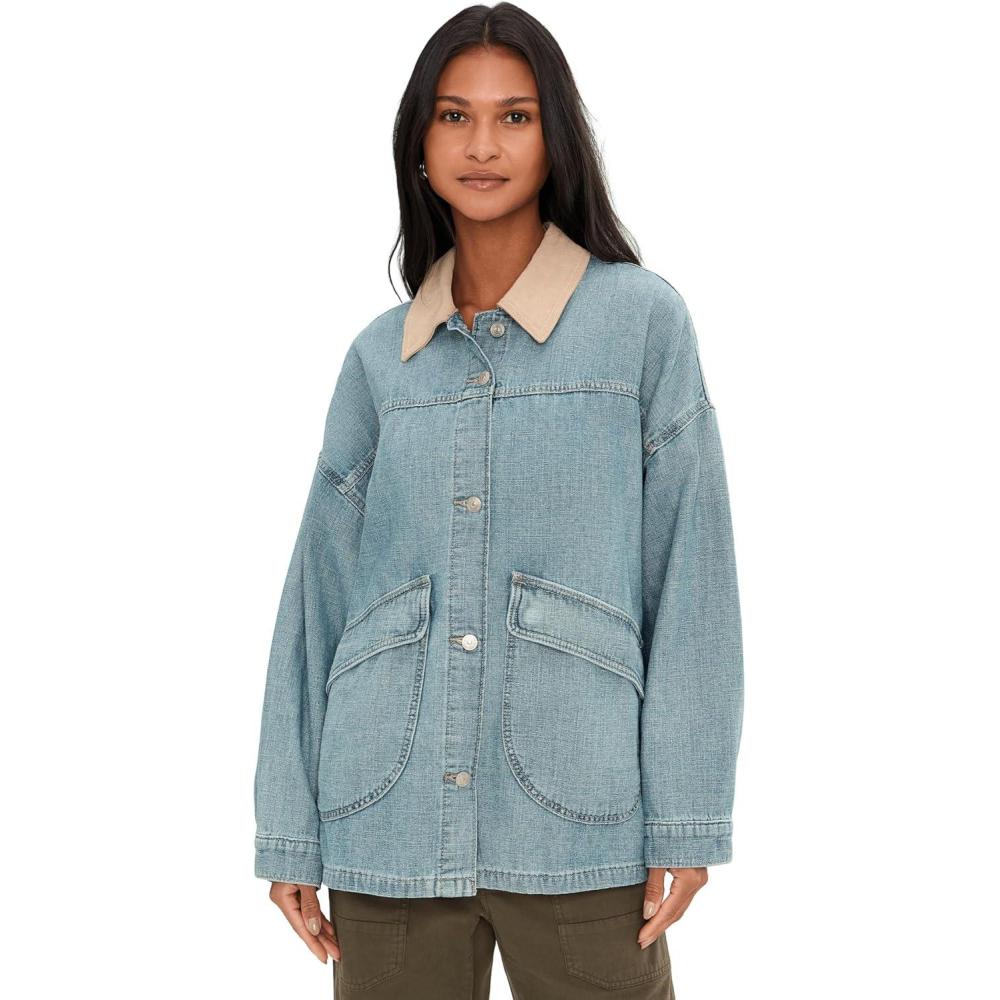 image:imageFree People womens We the Free Lemon Denim JacketBerry Blues