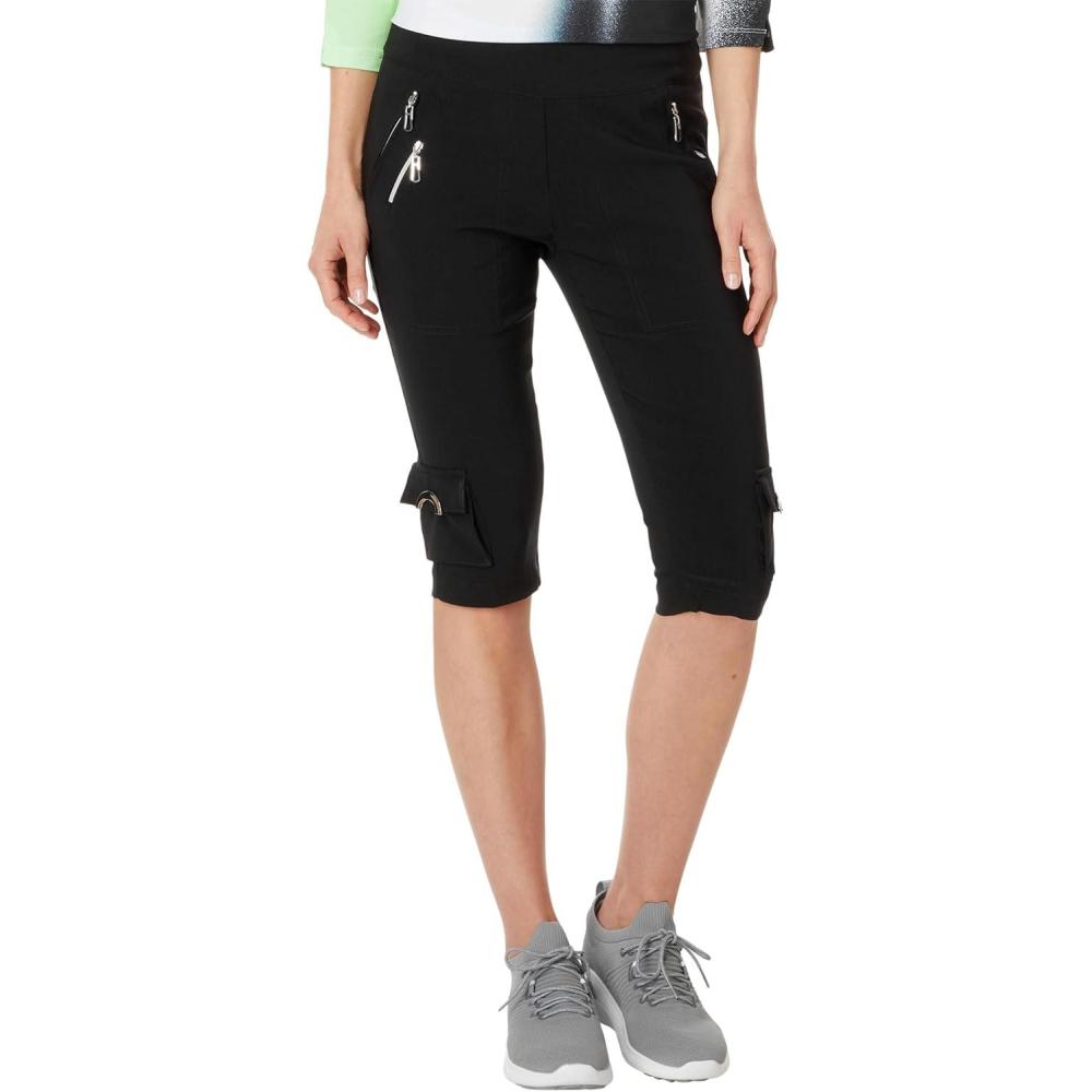 image:imageJamie Sadock Womens 245 Skinnylicious Knee Capris Jet Black 8 305