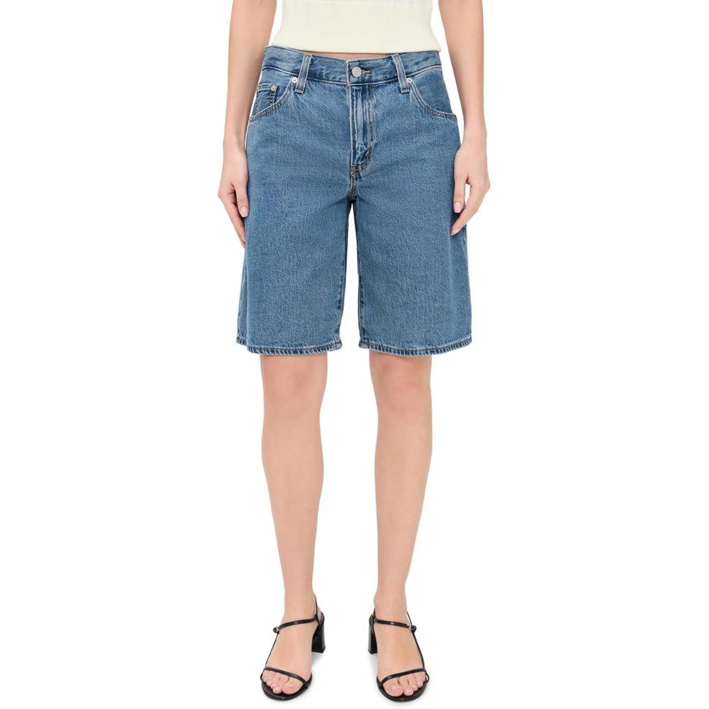 image:imageLevis Womens Baggy Dad JortOwn It Tencel