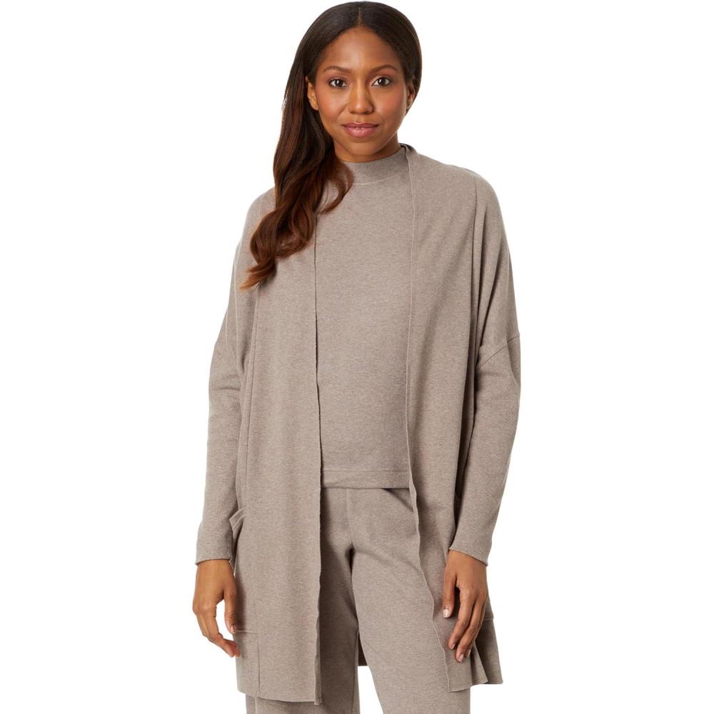 image:imagePact Womens Airplane CardiganDeep Taupe Heather