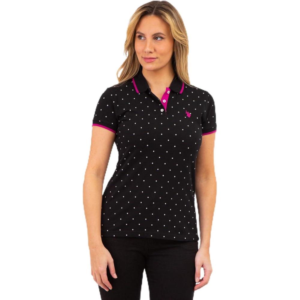 image:imagePolka Dot Polo ShirtBlack