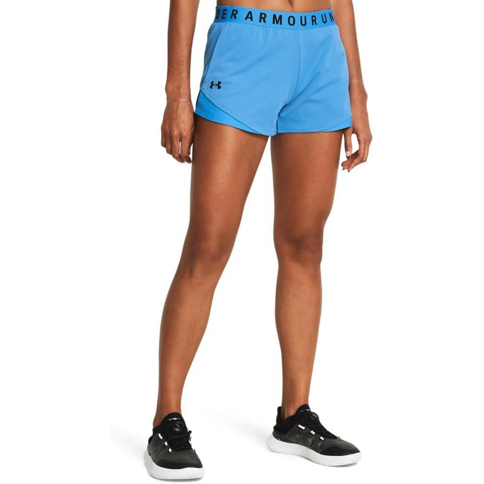 image:imageUnder Armour Womens Play Up Twist Shorts 30444 Viral Blue  Viral Blue  Black