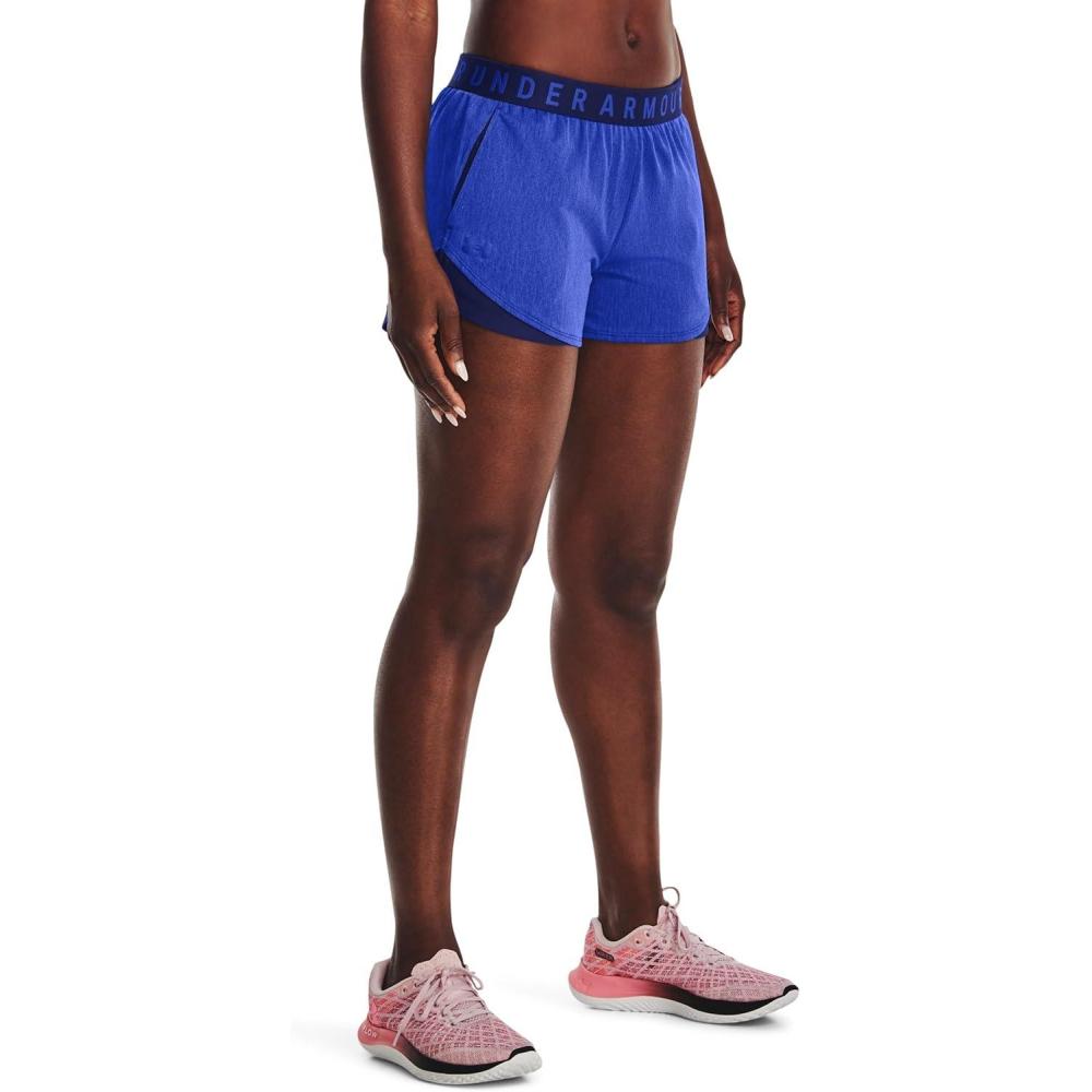 image:imageUnder Armour Womens Play Up Twist Shorts 30456 Bauhaus Blue  Versa Blue  Versa Blue