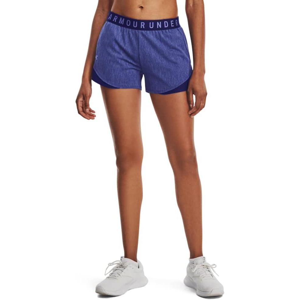 image:imageUnder Armour Womens Play Up Twist Shorts 30468 Sonar Blue  Baja Blue  Baja Blue
