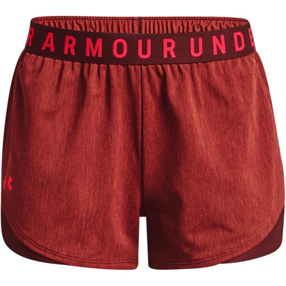 image:imageUnder Armour Womens Play Up Twist Shorts 30690 Chestnut Red  Radio Red  Radio Red