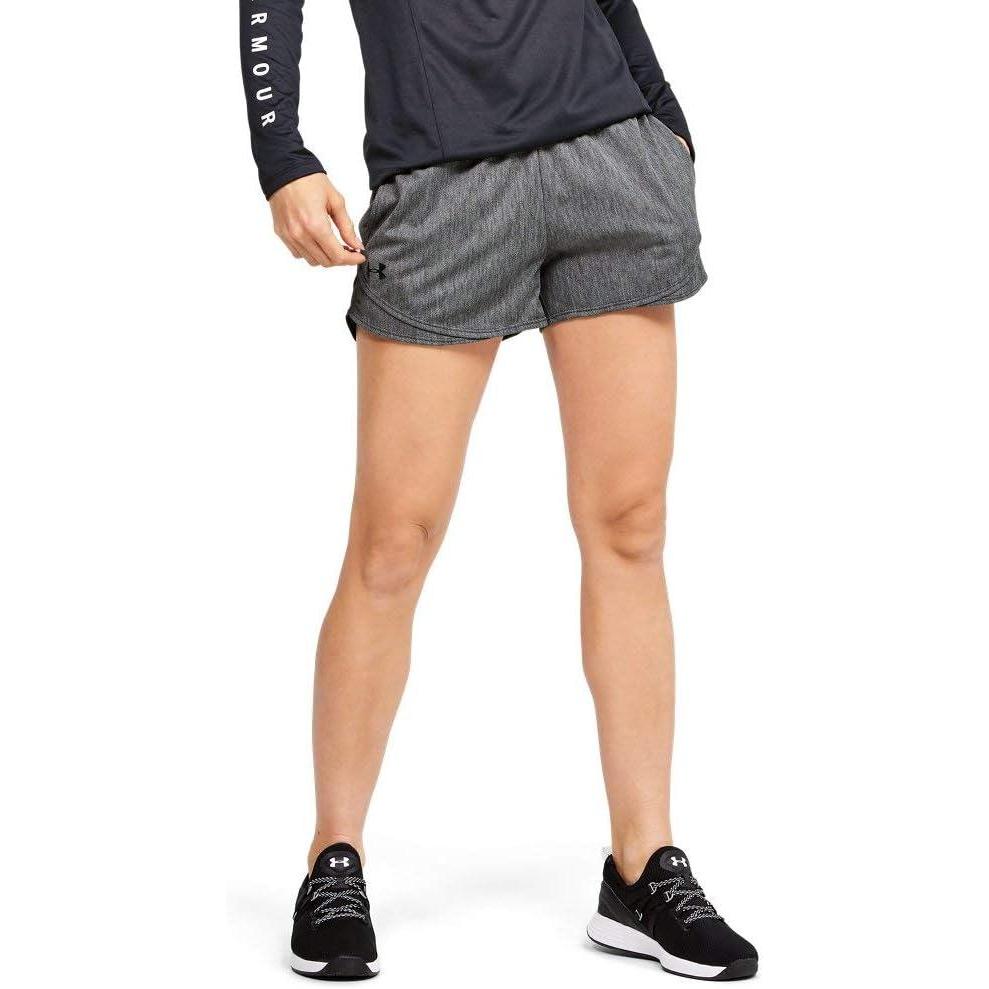 image:imageUnder Armour Womens Play Up Twist Shorts 30Gray Jet Gray
