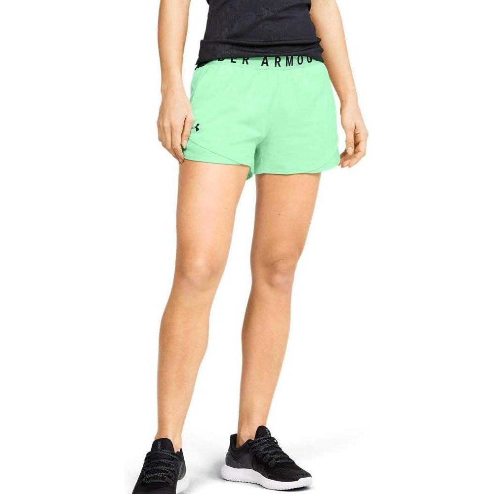 image:imageUnder Armour Womens Play Up Twist Shorts 30Green Green Haze
