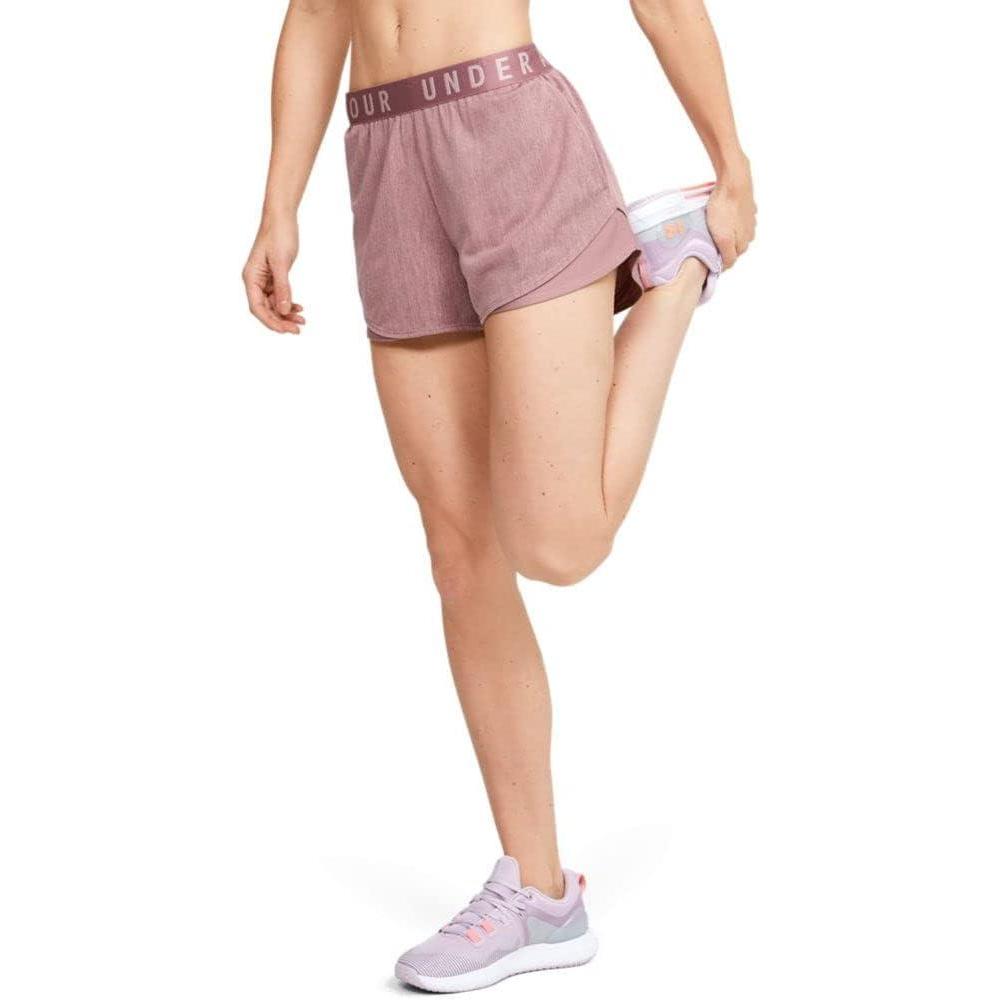 image:imageUnder Armour Womens Play Up Twist Shorts 30Hushed Pink 662Dash Pink