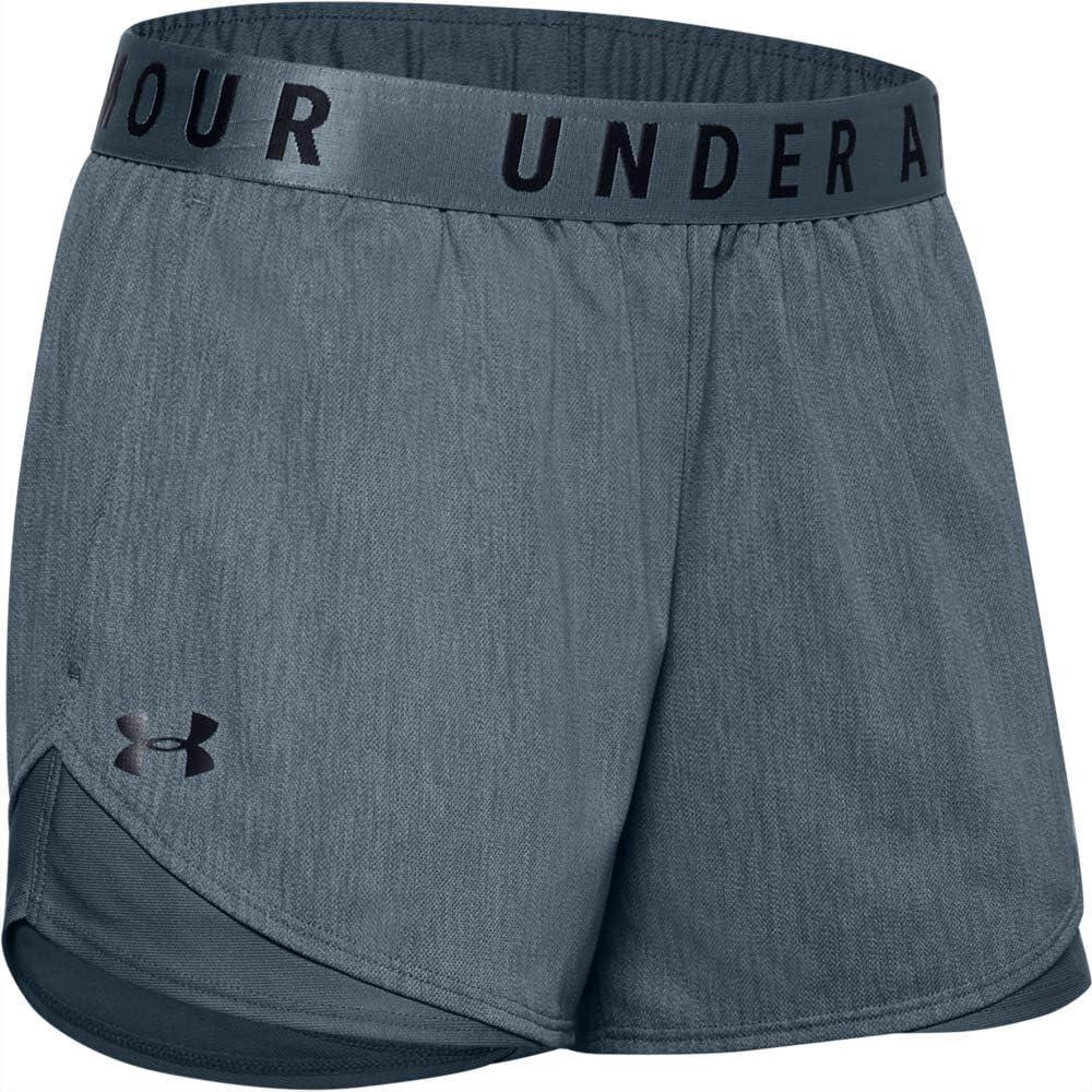 image:imageUnder Armour Womens Play Up Twist Shorts 30Mechanic Blue 467Black
